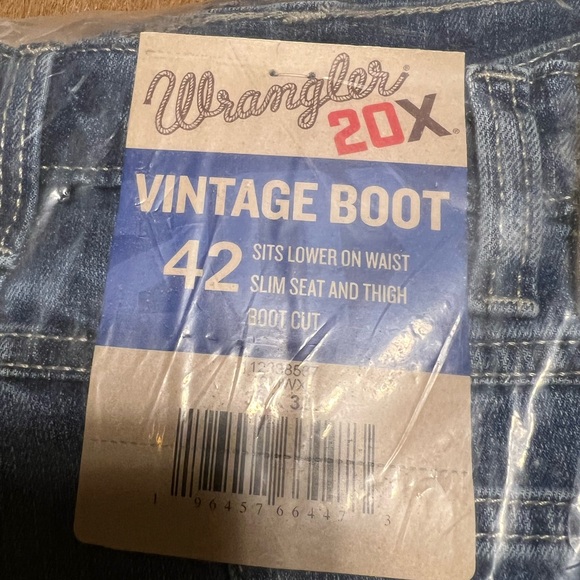Wranglers Men’s Vinatge Boot cut size 36x32. NWT. In package. - Picture 3 of 5